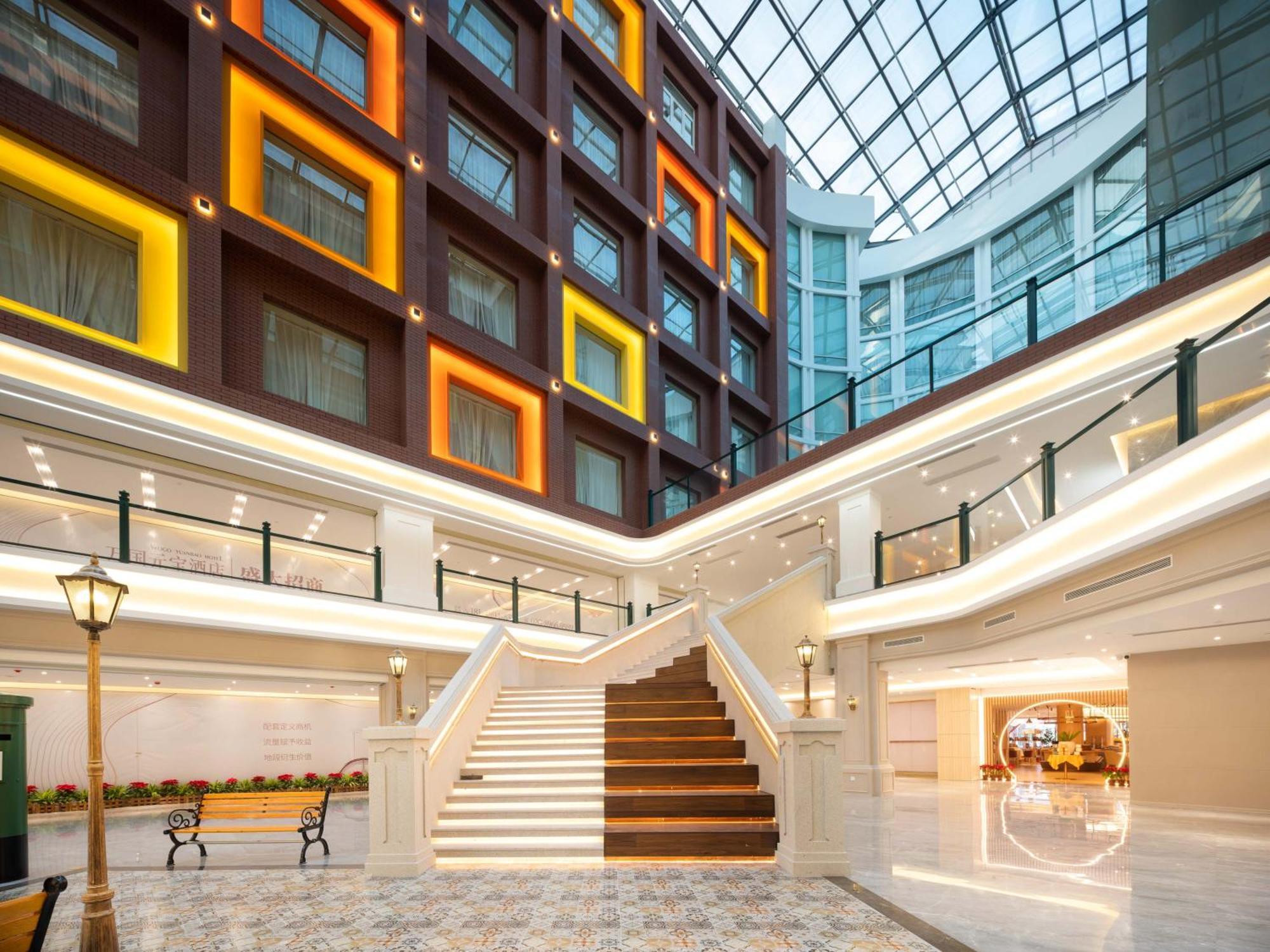 Guangzhou Wogo Yuanbao Hotel-Zhujiang New Town-Free Canton Fair Shuttle Bus & Overseas Buyer Registration Services Esterno foto