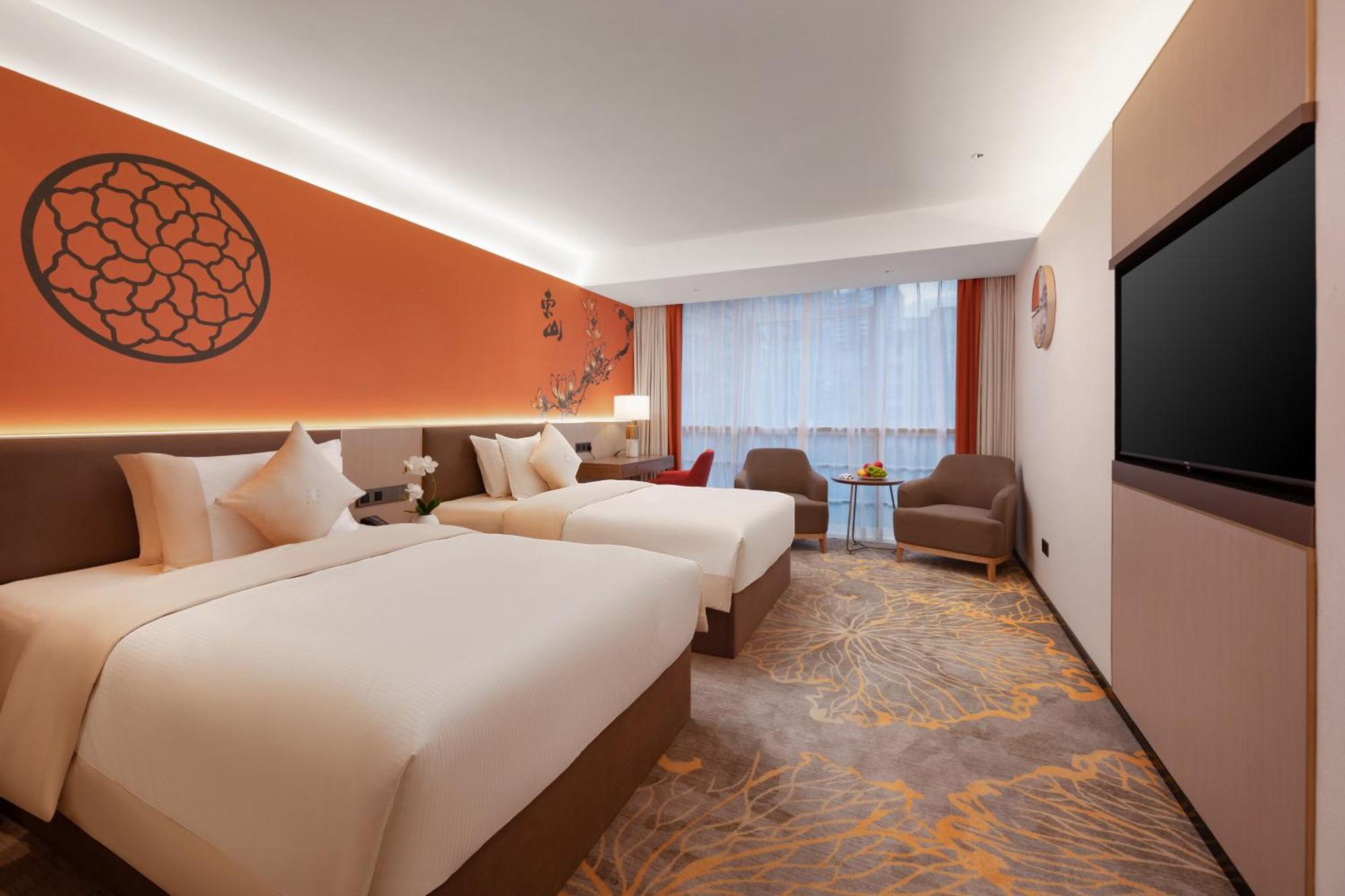 Guangzhou Wogo Yuanbao Hotel-Zhujiang New Town-Free Canton Fair Shuttle Bus & Overseas Buyer Registration Services Esterno foto